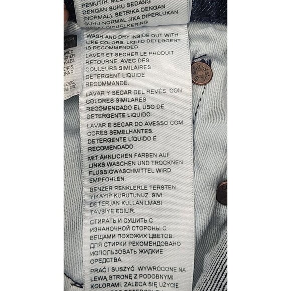 Levis Premium Lot Skinny Taper Jeans Slim Fit Stretch Womens Size W30 L30 - Picture 12 of 12